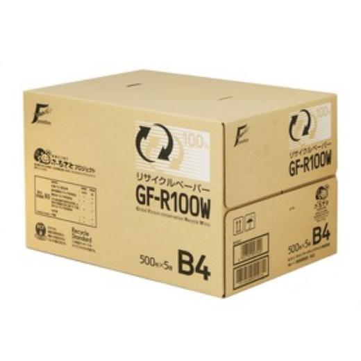 CANON リサイクルペーパー GF-R100W B4サイズ(500枚×5冊/箱) 
