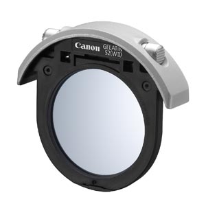CANON ドロップインゼラチンフィルターホルダー FILTER52DGFW2