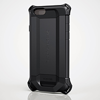 ELECOM iPhone 6s / 6用ZEROSHOCKシールド PM-A15ZEROFBK