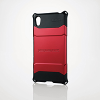 ELECOM Xperia(TM)Z4用ZEROSHOCKケース PM-SOZ4ZERORD PM-SOZ4ZERORD