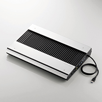 ELECOM USB3.0ハブ付きノートPC用クーラー(高耐久性×極冷) SX-CL24LBK SX-CL24LBK