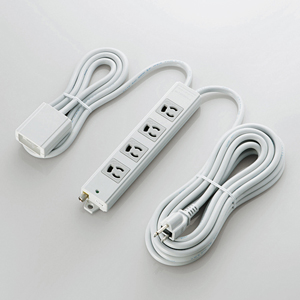 ELECOM EURoHs指令準拠 手元スイッチ付二重構造工事用タップT-WRMT3450LG/RS T-WRMT3450LG_RS