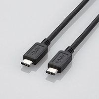 ELECOM USB3.1ケーブル(TypeC-TypeC) USB3-CC15BK USB3-CC15BK