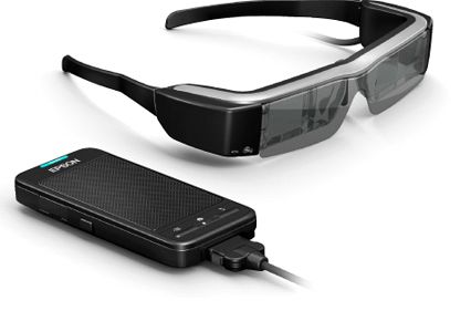 EPSON 3D対応 シースルモバイルビューアー BT-200