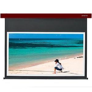 KIKUCHI 電動スクリーン90型 イタリアンレッド SES-90HDPG_R