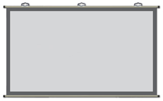 KIKUCHI 壁掛 80型 4:3 ホワイトマットアドバンス WAV-80C