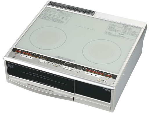 MITSUBISHI IHクッキングヒーター 据置型 2口ダブルIHタイプ CS-G29CS20A