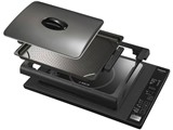 NATIONAL 金属ヘラが使えるIHホットプレート KZ-HP1100