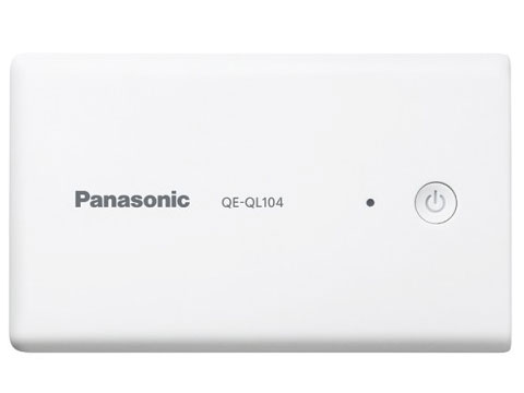 NATIONAL USBモバイル電源(薄型) QE-QL104-W