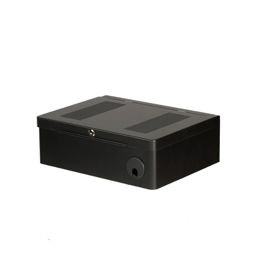 SDS デジタルサイネージスタンド DSS-K65Bオプション 機器収納ボックス黒 DSS-KB01B