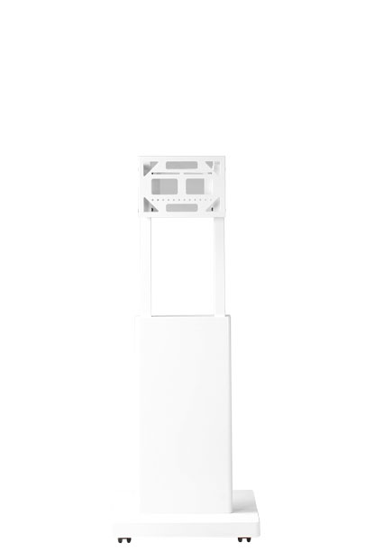 SDS デジタルサイネージスタンド 22インチ用 白エコノミータイプ DSS-M22W2