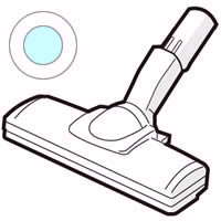 SHARP EC-QX310-G対応吸込口<グリーン系>(217 935 1021) 2179351021
