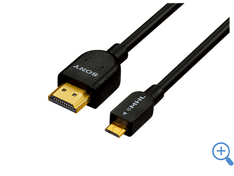 SONY MHL端子用接続ケーブル 2.0m DLC-MC20
