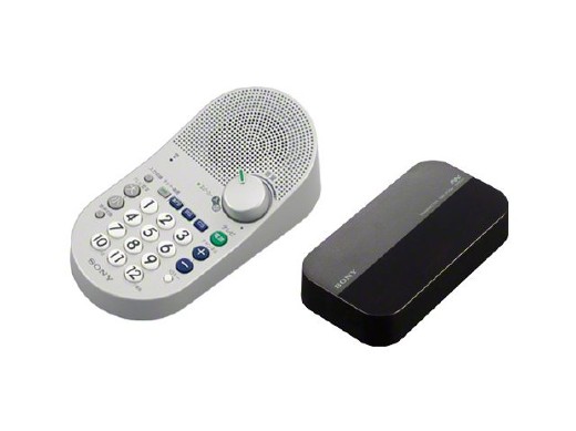 SONY 単体地デジチューナーにも対応 手元でテレビの音声を聞けるスピーカー付きリモコン RM-PSZ35TV