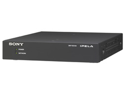 SONY 画像補正機能搭載4チャンネルカメラサーバー SNT-EX104