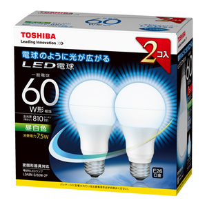 TOSHIBA LDA8N-G_60W-2P