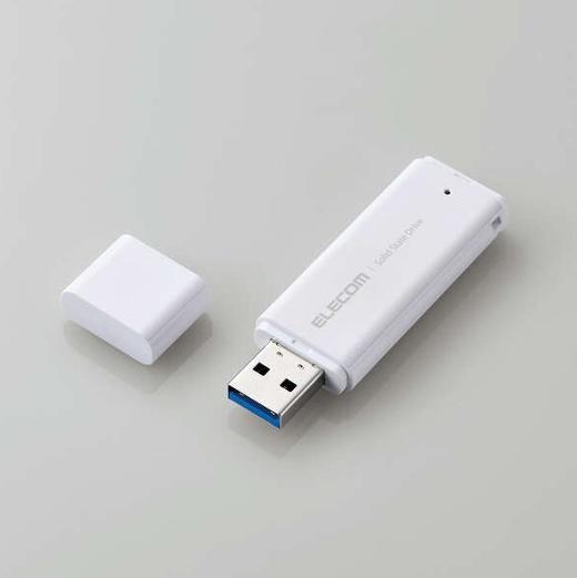 ELECOM OtSSD/|[^u/USB 5Gbps/USB3.2(Gen1)/Lbv/500GB/zCg ws 