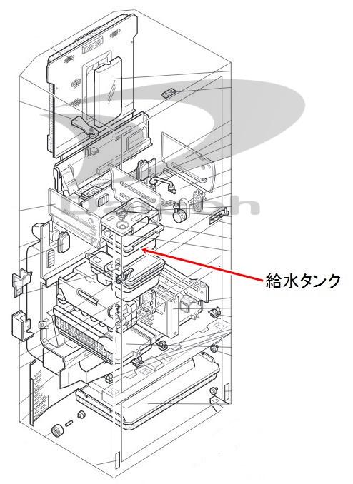 三菱 M20KL0520 その他 冷蔵庫用給水タンク 家電周辺