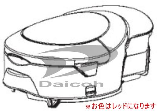 TOSHIBA 掃除機【VC-J3000】用ダストカップのカバー(レッド) 