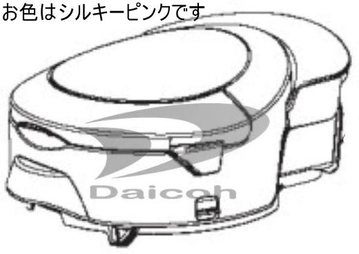 TOSHIBA 掃除機【VC-J3000】用ダストカップのカバー(ピンク) 